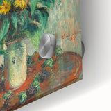 Impressionism Wall Art - Jerusalem Artichoke Flowers by Claude Monet Print