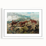 Mount Washington Realism Art Print - Classical Realism Canvas Landscape