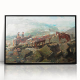 Mount Washington Realism Art Print - Classical Realism Canvas Landscape