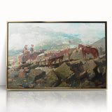 Mount Washington Realism Art Print - Classical Realism Canvas Landscape