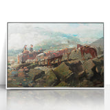 Mount Washington Realism Art Print - Classical Realism Canvas Landscape