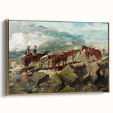 Mount Washington Realism Art Print - Classical Realism Canvas Landscape