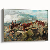 Mount Washington Realism Art Print - Classical Realism Canvas Landscape