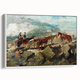Mount Washington Realism Art Print - Classical Realism Canvas Landscape