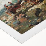 Mount Washington Realism Art Print - Classical Realism Canvas Landscape