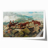 Mount Washington Realism Art Print - Classical Realism Canvas Landscape