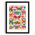 Colorful Butterfly Girls Room Wall Art – Kids Room Art Print