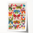 Colorful Butterfly Girls Room Wall Art – Kids Room Art Print