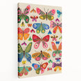 Colorful Butterfly Girls Room Wall Art – Kids Room Art Print
