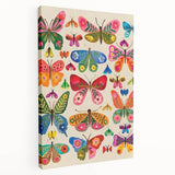 Colorful Butterfly Girls Room Wall Art – Kids Room Art Print