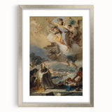 Romanticism Art - Saint Thecla Praying for the Plague-Stricken