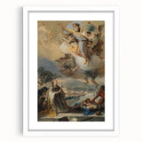 Romanticism Art - Saint Thecla Praying for the Plague-Stricken