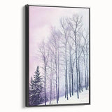 Framed abstract landscape canvas art showcasing vibrant colors and intricate textures, presented with a sleek black frame, ideal for modern home decor.