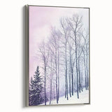 Framed abstract landscape canvas art in silver frame, showcasing vibrant colors and intricate textures, perfect for modern home decor and artistic interiors.