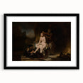 Baroque Bathing Scene: Classic Art Print with Luxurious Details