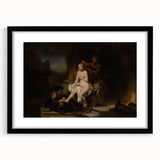 Baroque Bathing Scene: Classic Art Print with Luxurious Details