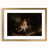 Baroque Bathing Scene: Classic Art Print with Luxurious Details