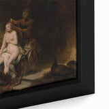 Baroque Bathing Scene: Classic Art Print with Luxurious Details
