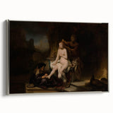Baroque Bathing Scene: Classic Art Print with Luxurious Details