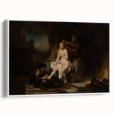 Baroque Bathing Scene: Classic Art Print with Luxurious Details