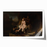 Baroque Bathing Scene: Classic Art Print with Luxurious Details