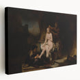 Baroque Bathing Scene: Classic Art Print with Luxurious Details