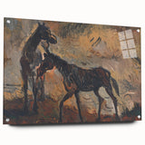 Expressionist Art - Runaway Horses by Cyprián Majerník