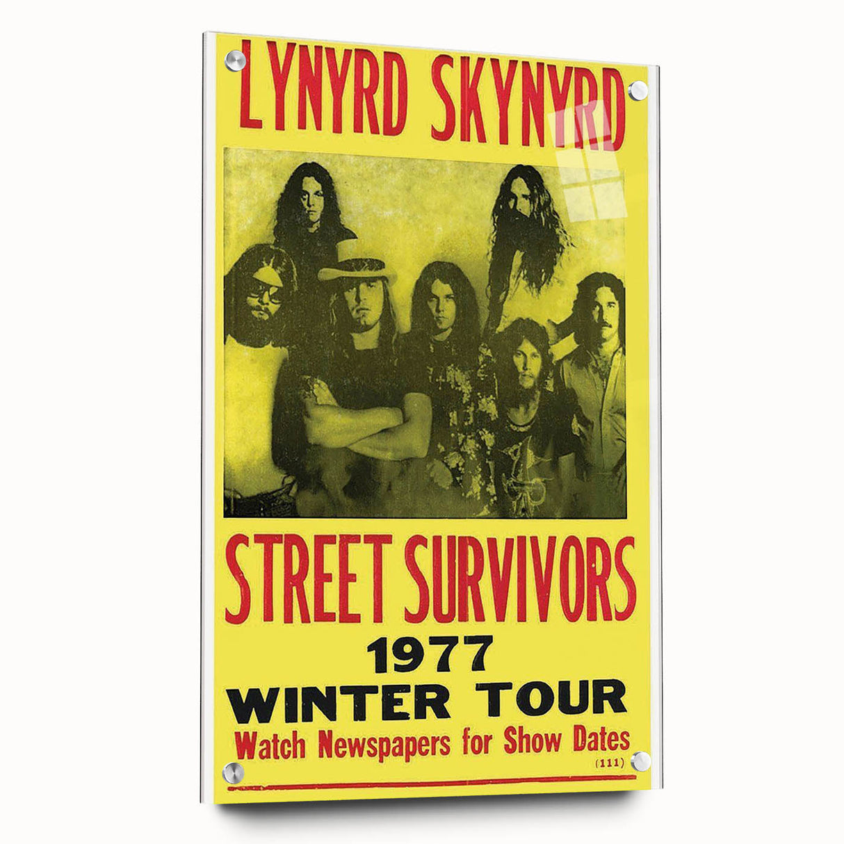 Lynyrd Skynyrd Street Survivors Poster - Vintage Rock Wall Art