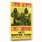 Lynyrd Skynyrd Street Survivors Poster - Vintage Rock Wall Art