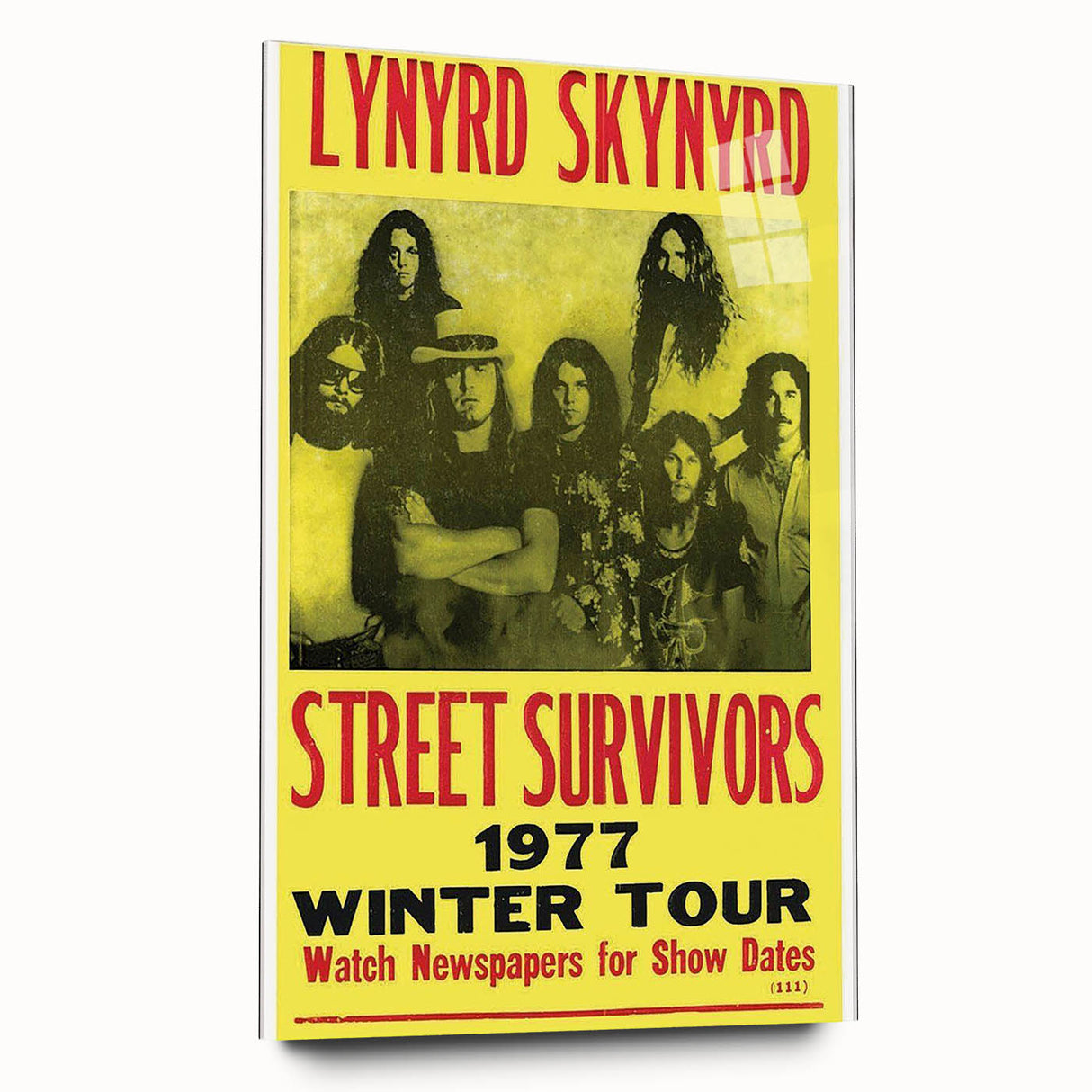 Lynyrd Skynyrd Street Survivors Poster - Vintage Rock Wall Art
