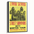 Lynyrd Skynyrd Street Survivors Poster - Vintage Rock Wall Art