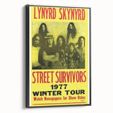 Lynyrd Skynyrd Street Survivors Poster - Vintage Rock Wall Art