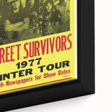 Lynyrd Skynyrd Street Survivors Poster - Vintage Rock Wall Art