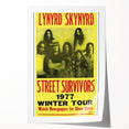 Lynyrd Skynyrd Street Survivors Poster - Vintage Rock Wall Art