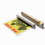 Lynyrd Skynyrd Street Survivors Poster - Vintage Rock Wall Art