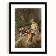 The Sisters Realism Art Print - Classical Realism Canvas for Home Decor
