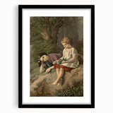 The Sisters Realism Art Print - Classical Realism Canvas for Home Decor