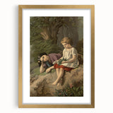 The Sisters Realism Art Print - Classical Realism Canvas for Home Decor