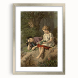 The Sisters Realism Art Print - Classical Realism Canvas for Home Decor
