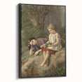 The Sisters Realism Art Print - Classical Realism Canvas for Home Decor