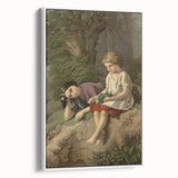 The Sisters Realism Art Print - Classical Realism Canvas for Home Decor