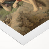 The Sisters Realism Art Print - Classical Realism Canvas for Home Decor