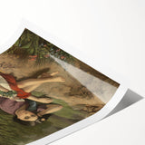 The Sisters Realism Art Print - Classical Realism Canvas for Home Decor