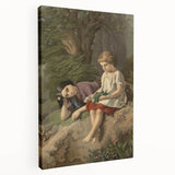 The Sisters Realism Art Print - Classical Realism Canvas for Home Decor