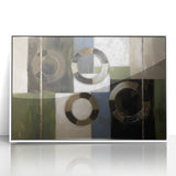 Modern Abstract Living Room Wall Art – Contemporary Canvas Decor