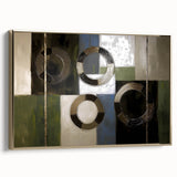 Modern Abstract Living Room Wall Art – Contemporary Canvas Decor