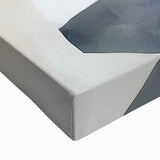 Minimalist Abstract Wall Art – Stone-Inspired Brown & Gray Canvas