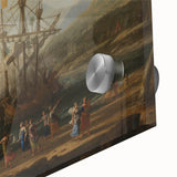 Baroque Maritime Scene: Classic Art Print with Nautical Grandeur