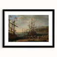 Baroque Maritime Scene: Classic Art Print with Nautical Grandeur