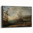 Baroque Maritime Scene: Classic Art Print with Nautical Grandeur